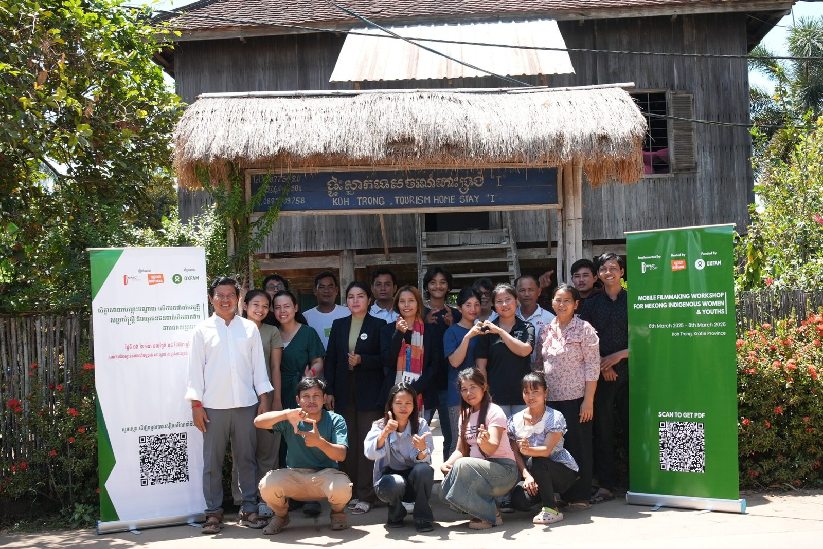 iMPACT STORY Runs Three-Day Intensive Mobile Filmmaking Workshop in Kratie